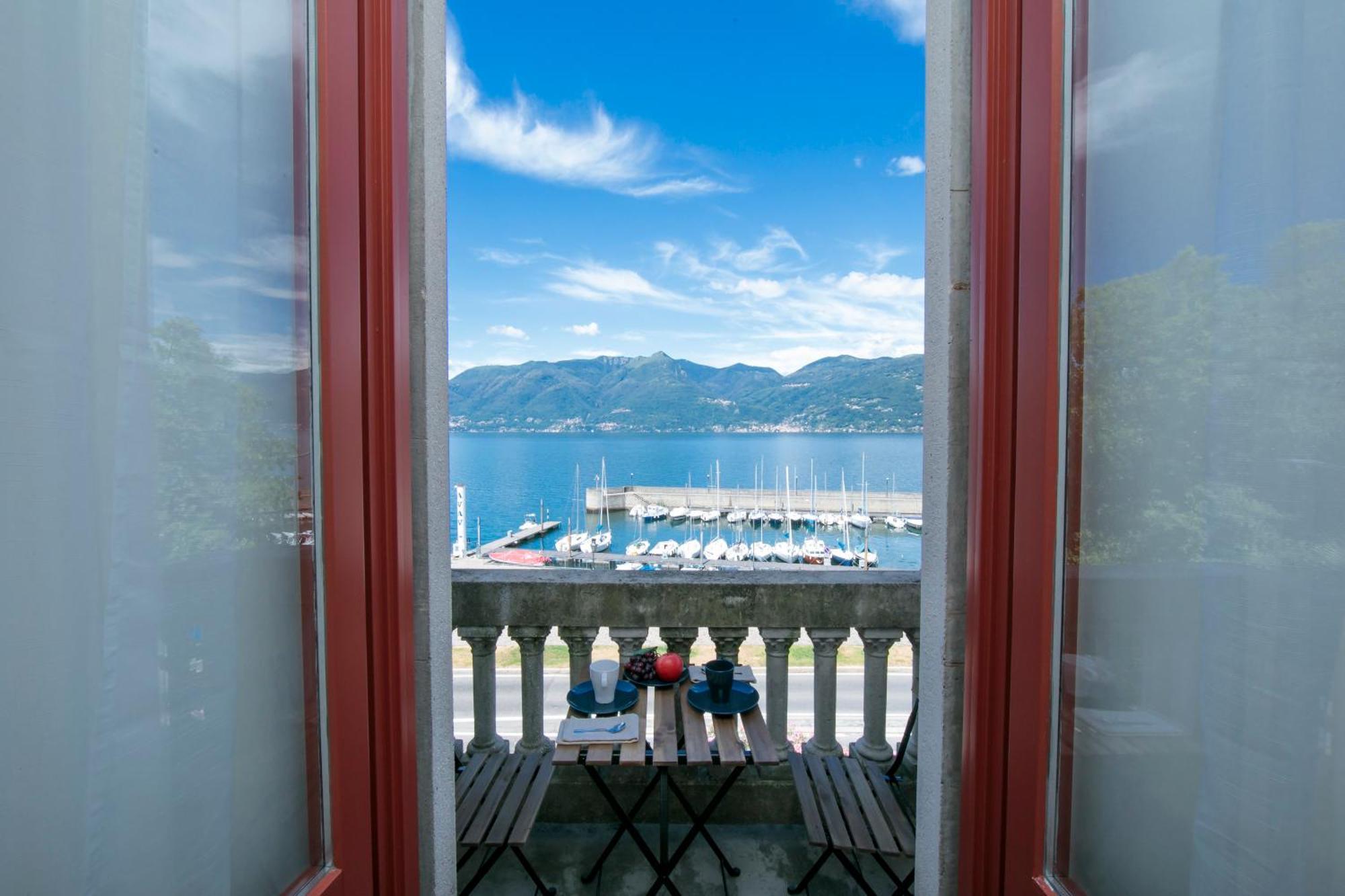 Residenza Oleandro Lake View Luino Center - Happy Rentals 外观 照片